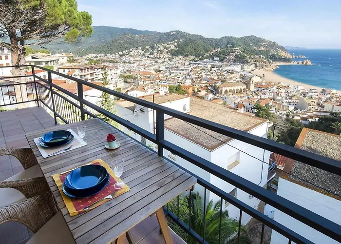 Codolar - Vistas Panoramicas, Terraza Y Parking Тосса-де-Мар